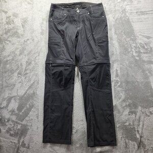 Kuhl Pants Womens 6 Convertible Hiking Stretch Zip Off Outdoor Pockets Nylon